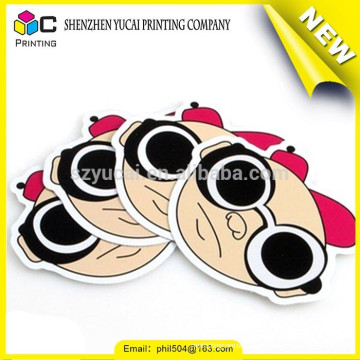 China supplier double sides printing sticker and uv printing vinyl car stickers